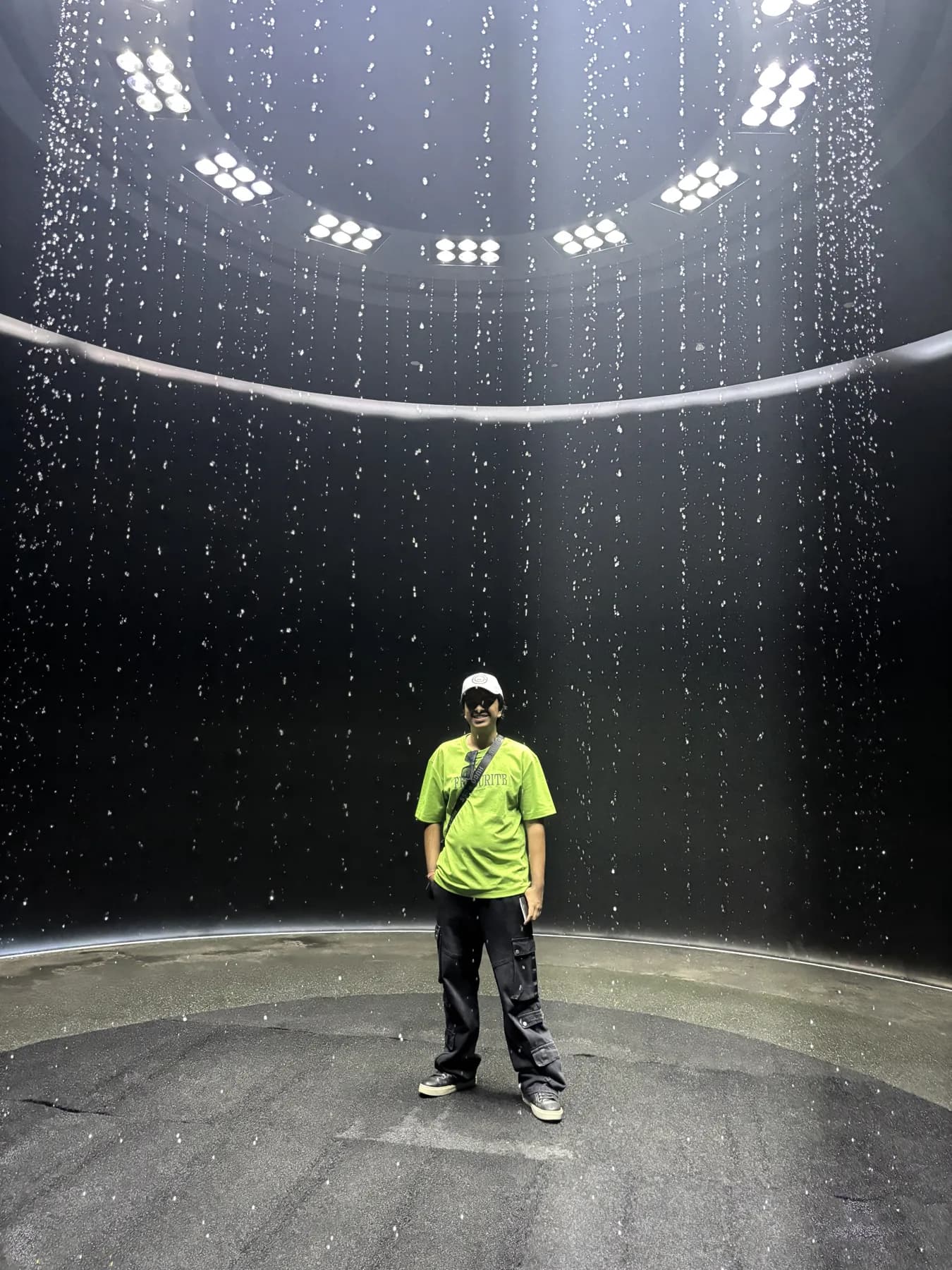 Rakshit at an immersive venue